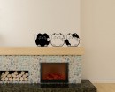 A Set of Cats Wall Decal A Set of Cats Wall Decal Baby Nursery Animal Stickers For Kids Room